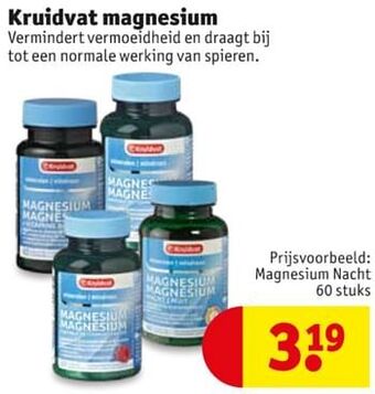Kruidvat Magnesium nacht aanbieding