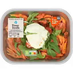 Albert Heijn AH Verse maaltijd penne ricotta aanbieding