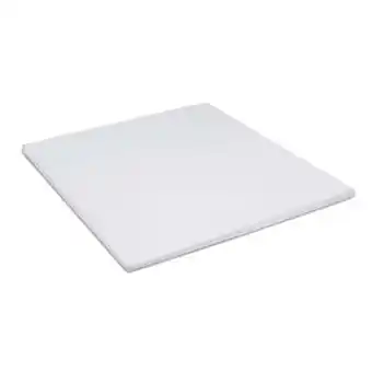Leen Bakker Cinderella topper hoeslaken - lichtgrijs - 180x210 cm - Leen Bakker aanbieding