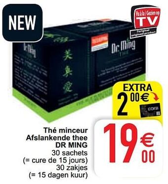 Thé minceur afslankende thee dr ming