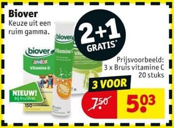 Kruidvat Bruis vitamine c aanbieding