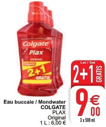 Cora Eau buccale - mondwater colgate plax aanbieding