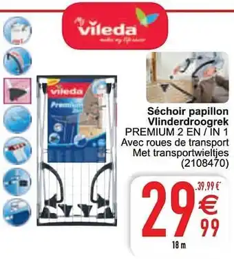 Cora Séchoir papillon vlinderdroogrek premium 2 en - in 1 aanbieding