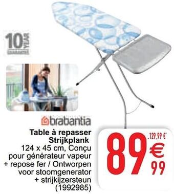 Cora Table à repasser strijkplank aanbieding