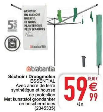 Séchoir - droogmolen essential