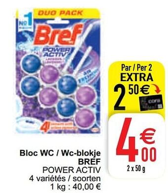 Cora Bloc wc - wc-blokje bref power activ aanbieding