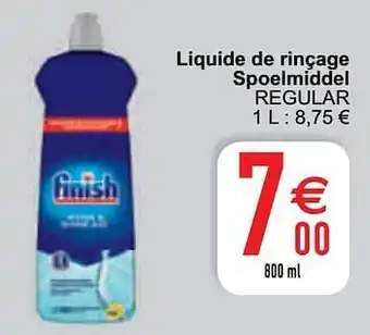 Cora Liquide de rinçage spoelmiddel regular aanbieding