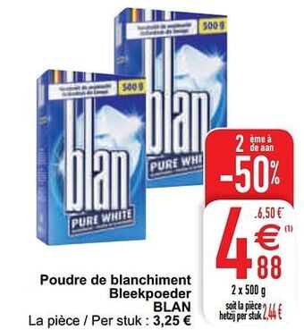 Cora Poudre de blanchiment bleekpoeder blan aanbieding