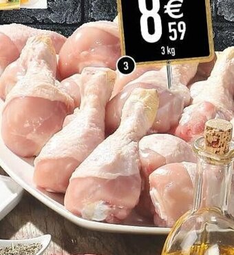 Cora Pilons de poulet kippenonderbouten aanbieding