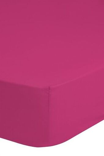 De Matrassen Gigant Hoeslaken 80x200 Good Morning katoen strijkvrij pink aanbieding