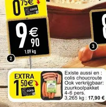 Cotis choucroute zuurkoolpakket