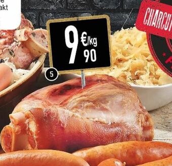 Jambonneau cuit gekookt hammetje