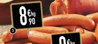 Cora Saucisses de francfort frankfurter worst aanbieding