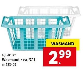 Lidl Wasmand aanbieding