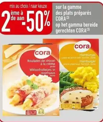 Cora Su rla gamma des plays prepares aanbieding