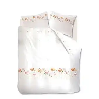 Leen Bakker Marjolein Bastin dekbedovertrek Field Bouquet - rood - 240x200/220 cm - Leen Bakker aanbieding