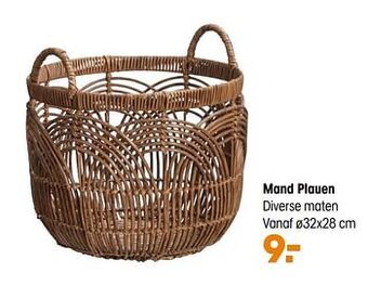 Kwantum Mand plauen aanbieding
