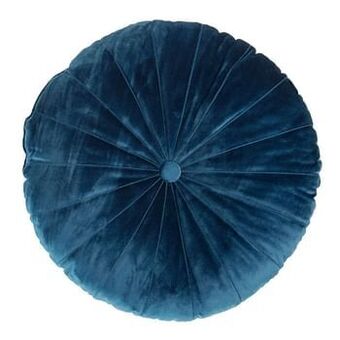 Leen Bakker KAAT Amsterdam sierkussen Mandarin - blauw - 40x40 cm - Leen Bakker aanbieding