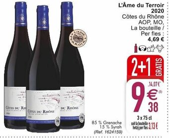 Cora L'ame du terroir 2020 aanbieding