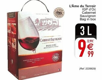 Cora L'ame du terroir 3L aanbieding