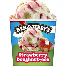 Albert Heijn Ben & Jerry's Strawberry doughnut aanbieding