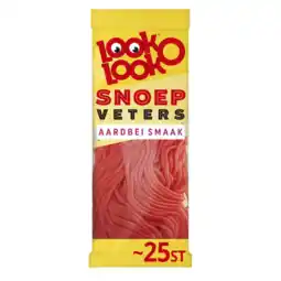 Albert Heijn Look-O-Look Snoepveters aardbei smaak aanbieding