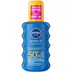 Albert Heijn Nivea Sun Protect & hydrate zonnebrand spf50 aanbieding