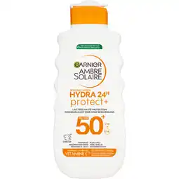 Albert Heijn Ambre Solaire Hydra 24h protect zonnemelk spf50+ aanbieding