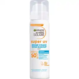 Albert Heijn Ambre Solaire Super UV over make-up mist spf50+ aanbieding