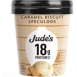 Albert Heijn Jude's Protein caramel biscuit speculoos aanbieding