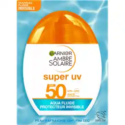 Albert Heijn Ambre Solaire Super UV water fluid transparent spf50+ aanbieding