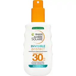 Albert Heijn Ambre Solaire Invisible protect zonnespray spf30 aanbieding