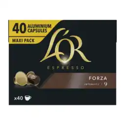 Albert Heijn L'OR Espresso forza capsules maxi pack aanbieding