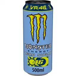 Albert Heijn Monster Energy vr 46 zero sugar bel aanbieding