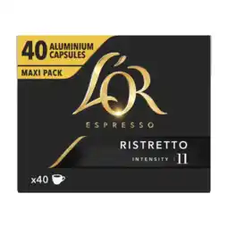 Albert Heijn L'OR Espresso ristretto capsules maxi pack aanbieding