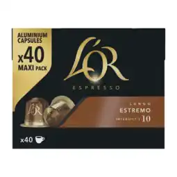 Albert Heijn L'OR Lungo estremo capsules maxi pack aanbieding