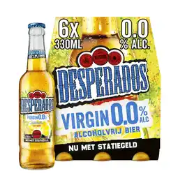 Albert Heijn Desperados Virgin 0.0 bier 6-pack aanbieding
