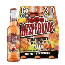 Albert Heijn Desperados Strawberry margarita bier 6-pack aanbieding