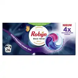 Albert Heijn Robijn Wascapsules black velvet aanbieding