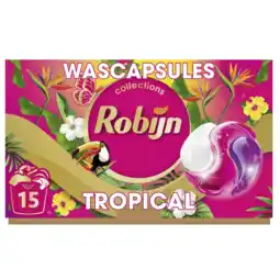 Albert Heijn Robijn Collection tropical 3in1 capsules aanbieding