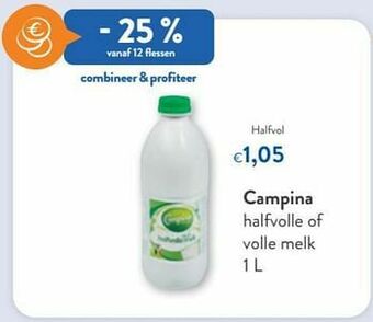 OKay Campina halfvolle aanbieding