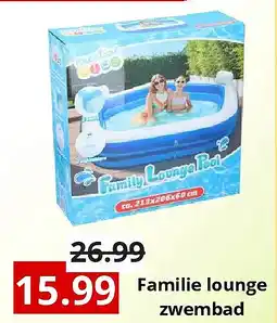 NH Market Familie lounge zwembad aanbieding