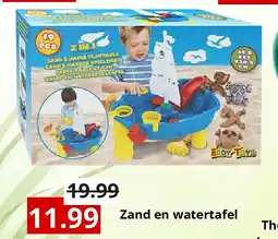 NH Market Zand en watertafel aanbieding
