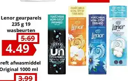 NH Market Lenor geurparels 235 g 19 wasbeurten aanbieding