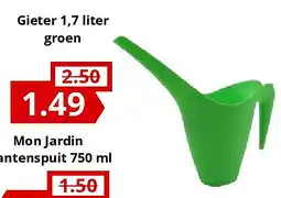 NH Market Gieter 1,7 liter groen aanbieding