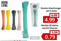 NH Market Waslijn 20 meter assorti kleuren aanbieding