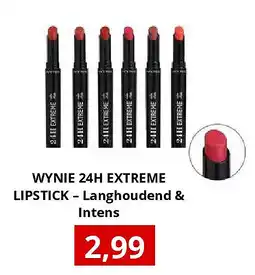 NH Market WYNIE 24H EXTREME LIPSTICK – Langhoudend & Intens aanbieding