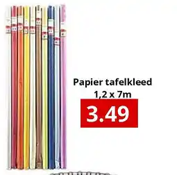 NH Market Papier tafelkleed 1,2 x 7m aanbieding