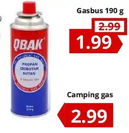 NH Market Camping gas aanbieding