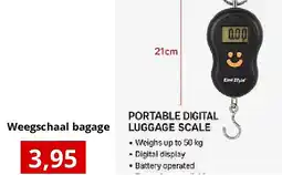 NH Market Weegschaal bagage aanbieding